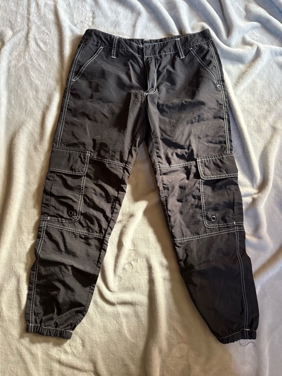 Ninth Hall Fundamentals Pants - Women's Black Cargo Jogger Pants - Practical Everyday Style